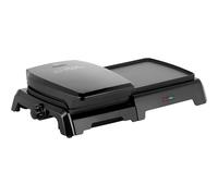 George Foreman 23450 Health Grill & Griddle, 2180W, Non-Stick Surface, Cooks Up to 10 Portions (Black)
