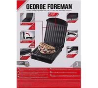 George Foreman Fit Grill - Small Health Grill - Black