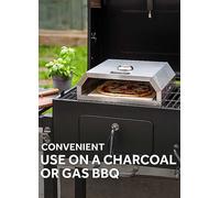 George Foreman BBQ Pizza Oven with Paddle & Carry Bag