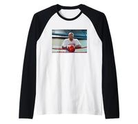 George Foreman Boxing Champion Training for Terry Anderson Raglan Baseball Tee