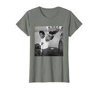 George Foreman Boxing Training Hayward Club SF California T-Shirt, Women, Olive Heather, Medium