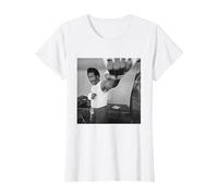 George Foreman Boxing Training Hayward Club SF California T-Shirt, Women, White, Medium