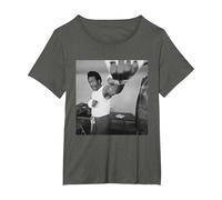 George Foreman Boxing Training Hayward Club SF California T-Shirt, Women's Plus, Asphalt Grey, 4X