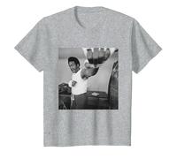 George Foreman Boxing Training Hayward Club SF California T-Shirt, Youth, Heather Grey, 4T