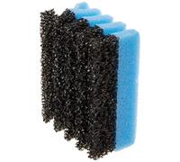 George Foreman Cleaning Sponge 12207 - Blue, Pack of 2,9 x 10 x 8.5cm | Polyester Sponge with Scouring Pad, Fits All Grill Plates, Non-Scratch Cleaning, Two-Sided Sponge