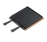 GEORGE FOREMAN GFDSG01 Dual Sided Griddle Plate - Black