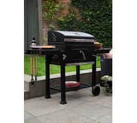 George Foreman Extra Large Outdoor Smoker BBQ Chrome