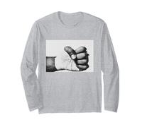 George Foreman Fist Rumble in The Jungle Heavyweight Boxing Long Sleeve T-Shirt