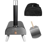 GEORGE FOREMAN GFWPPO1BPC Wood Pellet Pizza Oven - Black