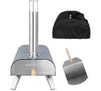GEORGE FOREMAN GFWPPO1GPC Wood Pellet Pizza Oven - Grey