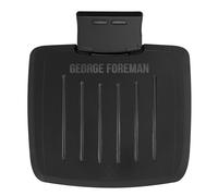 George Foreman Immersa Medium Electric Grill [Removable Control Panel allows grill machine to be fully washable & dishwasher safe, Energy saving, Healthy, Toastie, Panini, Hot plate, BBQ] Black 28310