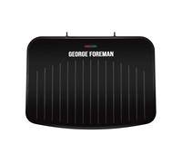 George Foreman Large Electric Fit Grill Health Panini Toastie Press Black 2400W