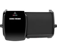 George Foreman Large Electric Grill & Griddle [Dual independent temperature