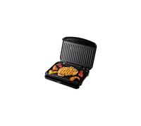 George Foreman Medium Electric Fit Grill [Non stick, Healthy, Griddle, Toastie, Hot plate, Panini, BBQ, Energy saving, Vertical storage, Easy clean,