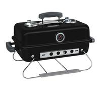 George Foreman Portable Charcoal Bbq On-The-Go Black Gfptbbq1004B