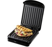 George Foreman Small Electric Fit Grill, Non-Stick Plates, Black, 25800