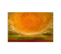 George Frederic Watts' After The Deluge Victorian Landscape And Sun Art Poster for Wall Decor Unframe 08x12inch(20x30cm)