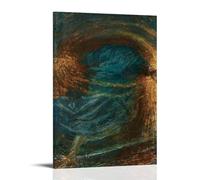 George Frederic Watts Painter Works《The Sower of The Systems》Printed Posters Canvas Art And Wall Art Picture Print Modern Family Bedroom Decors 08x12inch(20x30cm)