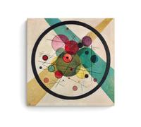 George Frederic Watts Paintings Wall Art Poster Prints Circles in A Circle By Wassily Kandinsky Giclee Paper Poster Bright Clear Reproduction Picture Print Wall Art Painting Canvas Artworks Gift Idea