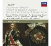 Handel, G.F. – Coronation Anthems / Utrecht Te Deum & Jubilate