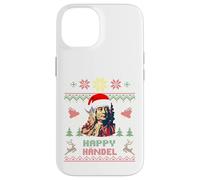 George Frideric Handel Funny Christmas Holiday Xmas Case for iPhone 14