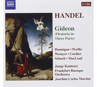 George Frideric Handel - Gideon (Oratorio in Three Parts) - CD - NAXOS
