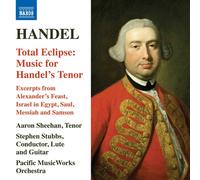 George Frideric Handel : Handel: Toatl Eclipse - Music for Handel's Tenor CD