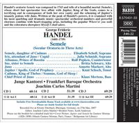 GEORGE FRIDERIC HANDEL: SEMELE NEW CD