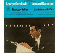 George Gershwin - George Gershwin - Leonard Bernstein , The New York Philharmonic Orchestra , Columbia Symphony Orchestra - Rhapsody In Blue / An American In Paris - CBS - S 72080