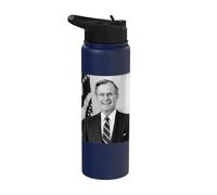 George H.W Bush Stainless Steel Insulated Water Bottle