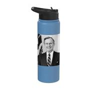 George H.W Bush Stainless Steel Insulated Water Bottle