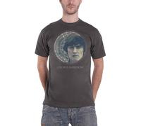 George Harrison Circular Portrait Mosaic T-Shirt in Grey | Size: Large George Harrison Grey L