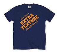 George Harrison Extra Texture Official Tee T-Shirt Mens Unisex (X-Large) Blue