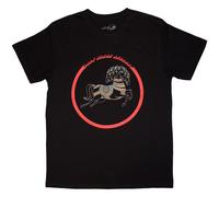 George Harrison Men's Dark Horse Back Print Logo T-Shirt in Black | Size: Medium George Harrison Black M