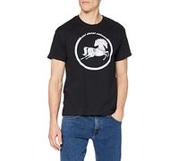George Harrison Men's Dark Horse Short Sleeve T-Shirt, Black, Small