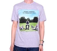 George Harrison T Shirt - All Things Must Pass 100% Official US Import Grey