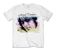 George Harrison Water Colour Portrait Official Tee T-Shirt Mens Unisex (X-Large) White