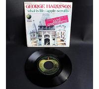 GEORGE HARRISON - what is life / apple scruffs 45 rpm single