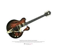 George Harrison's 1962 Chet Atkins Country Gentleman Art Poster A3 Size