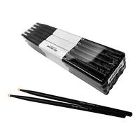 George Hennesey Drumsticks - 5A in black - 12 PAK