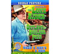 George Houston - The Lone Rider: Outlaws of Boulder Pass (1942) / When a Man's a Man (1935) (DVD) (1935) (All Regions) (NTSC) (US Import)