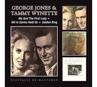 George Jones and Tammy Wynette : Me and the First Lady/We're Gonna Hold