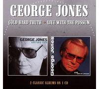 George Jones - Cold Hard Truth / Live With The Possum (Jewel Case)