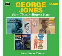 George Jones - Five Classic Albums Plus (Grand Ole Opry's New Star / George Jones Sings / Sings White Lightning And Other Favorites / Salutes Hank Williams / Sings Bob Wills)