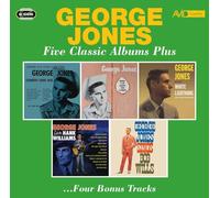 George Jones - Five Classic Albums Plus (Grand Ole Opry's New Star / George Jones Sings / Sings White Lightning And Other Favorites / Salutes Hank Williams / Sings Bob Wills)