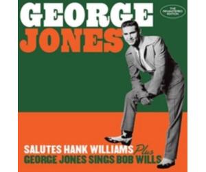 GEORGE JONES: SALUTES HANK WILLIAMS/GEORGE JONES SINGS BOB WILL - CD BRAND NEW