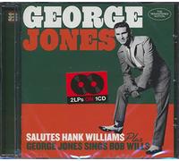 George Jones - Salutes Hank Williams Sings Bob Wills - CD - K600z
