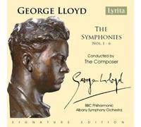 George Lloyd : George Lloyd: The Symphonies Nos. 1-6 CD Box Set 4 discs (2024)