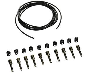 George L's Effects Kit (Black Cable, Nickle Right Angle Plugs)