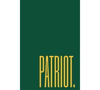 George Mason University Journal - “PATRIOT.”: Glossy Hardcover Notebook with GMU Logo on Each Page | 160 College-Ruled Pages | Mason Nation School Spirit Gift